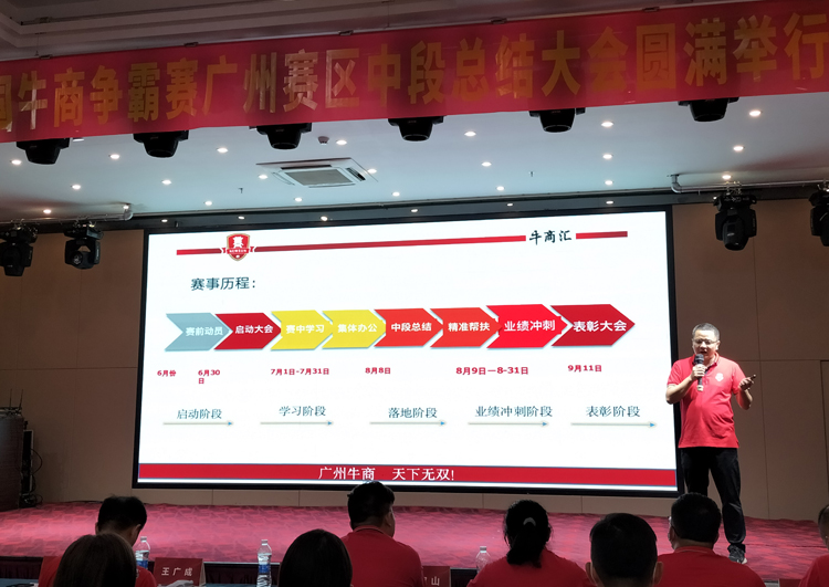 第七屆廣州賽區(qū)牛商爭霸中段總結圓滿舉辦
